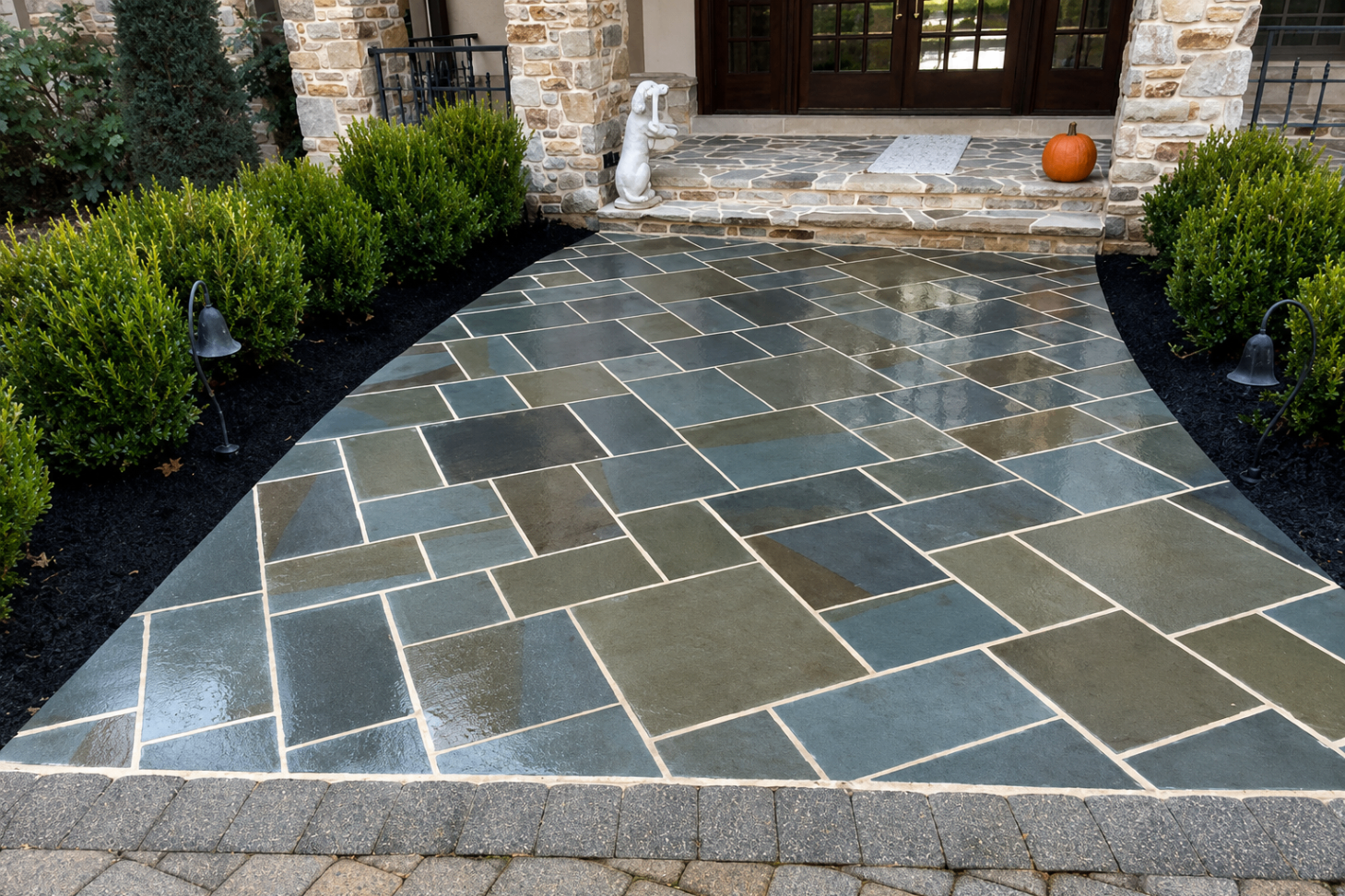 Stone Masonry — real A.R. Curb Appeal project in Maryland