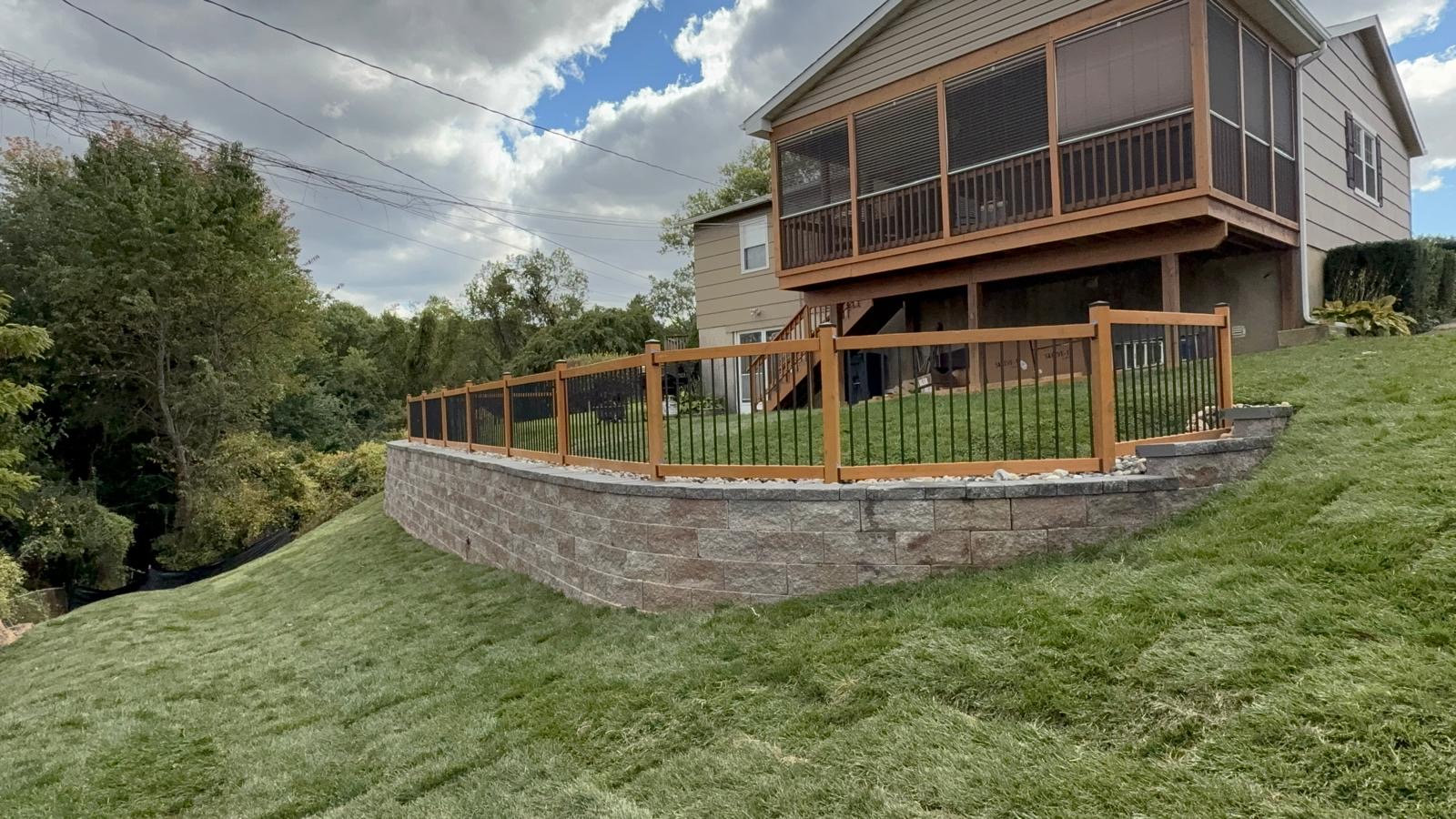 Retaining Walls — real A.R. Curb Appeal project in Maryland